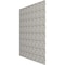 Ekena Millwork 19 5/8in. W x 19 5/8in. H Coralie EnduraWall Decorative 3D Wall Panel Covers 2.67 Sq. Ft. WP20X20CICAC - alternate 6